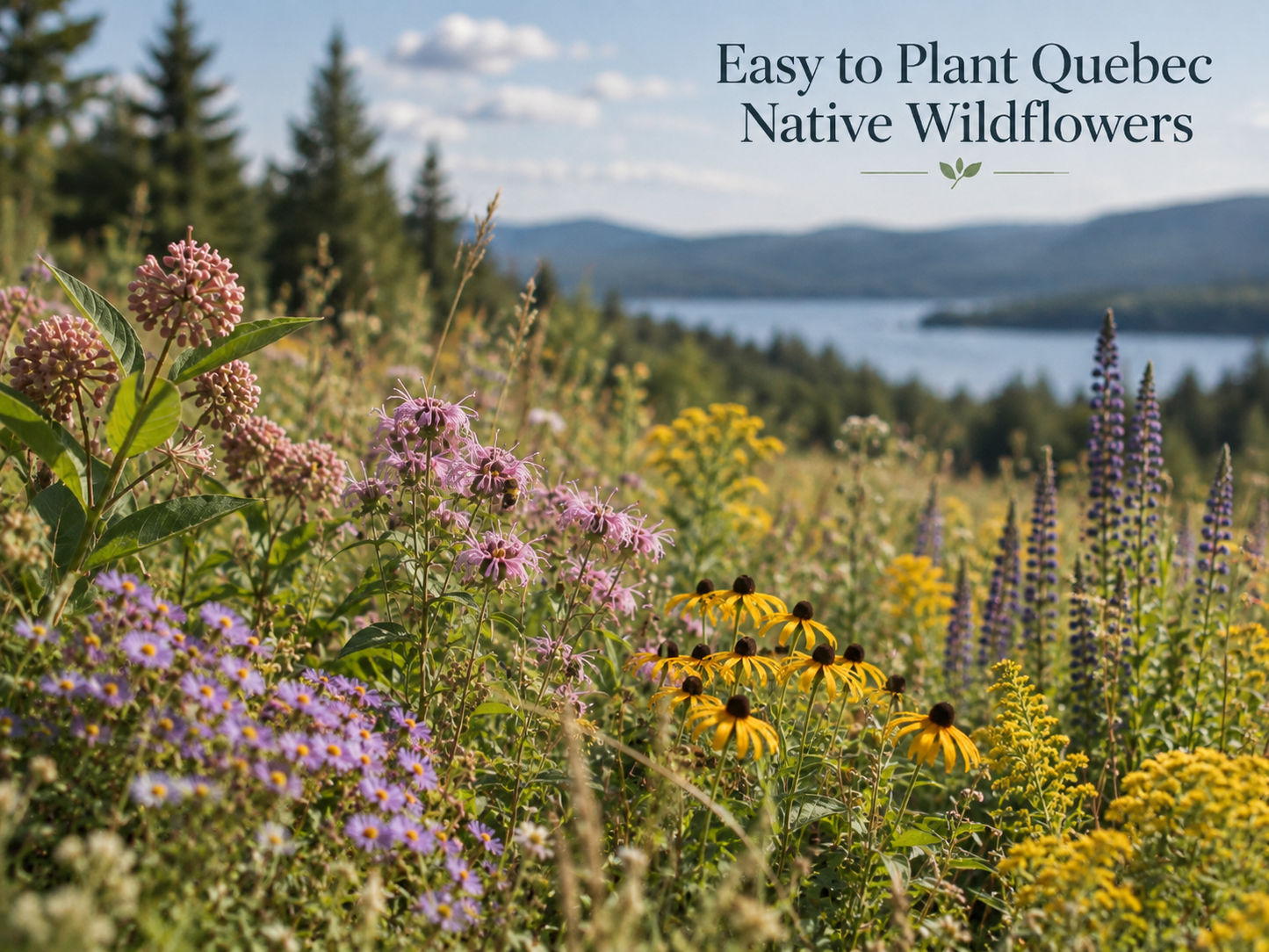 Best Native Wildflower Seeds for Quebec: Our Montreal Blend Explained